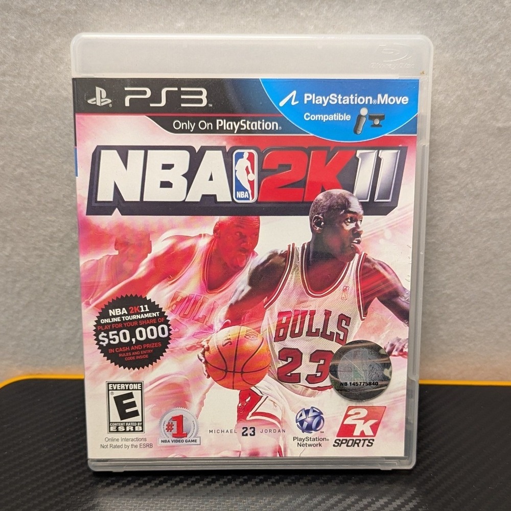2K Sports NBA 2K11 PlayStation 3 Michael Jordan Cover PS3 Complete